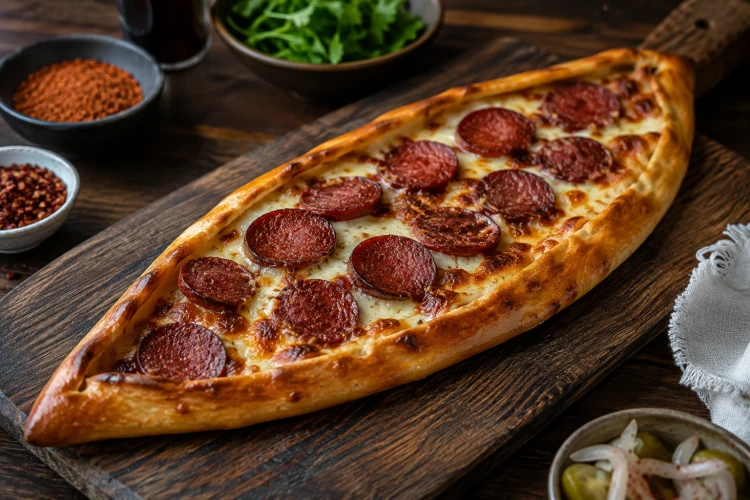 Erbaa Sucuklu Pide Siparişi